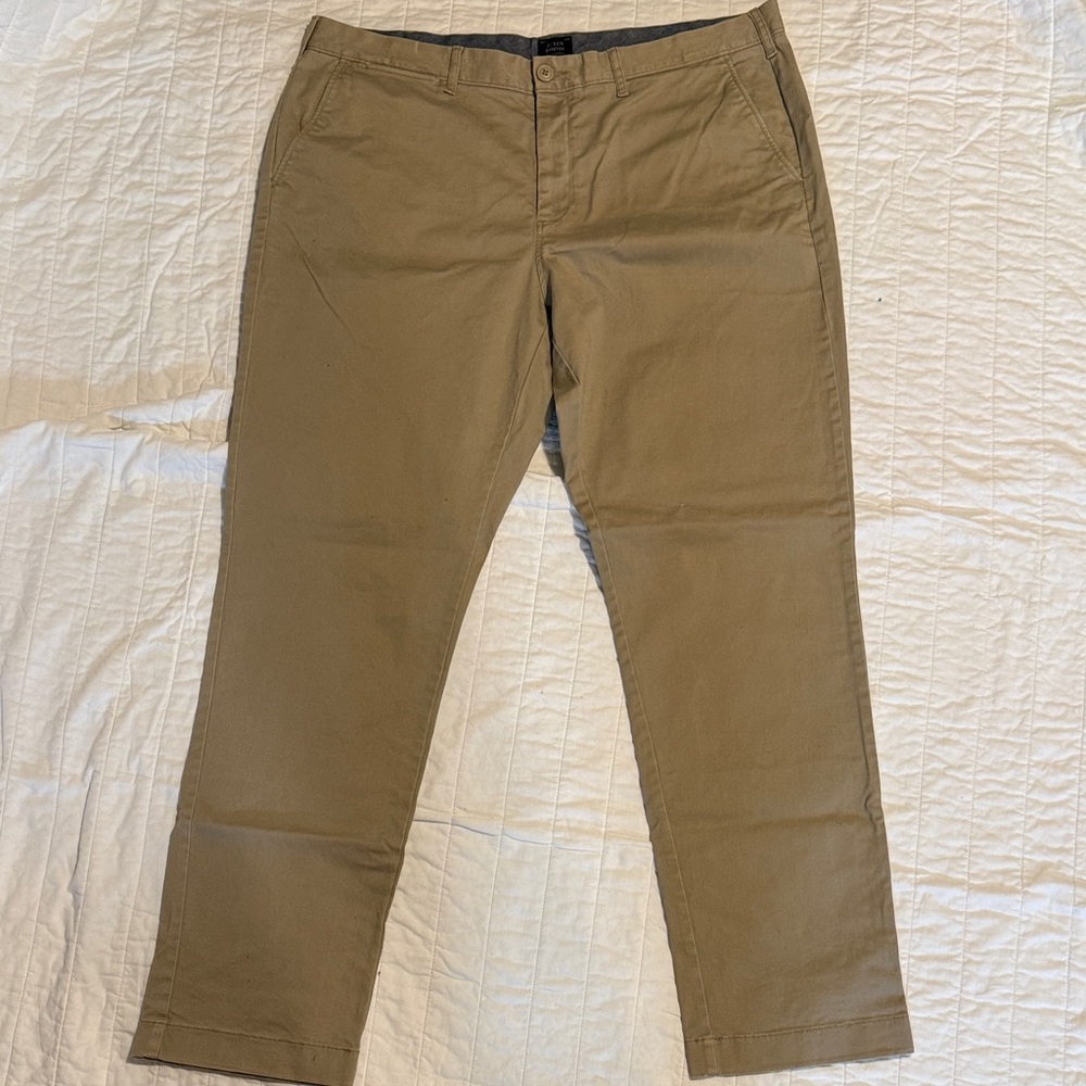 J. Crew Men's Khaki Chinos